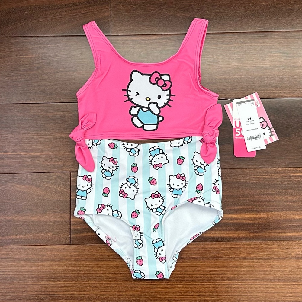 BNWT Adorable Hello Kitty Swimsuit
